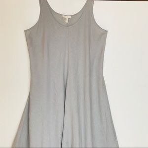 Eileen Fisher linen asymmetrical dress